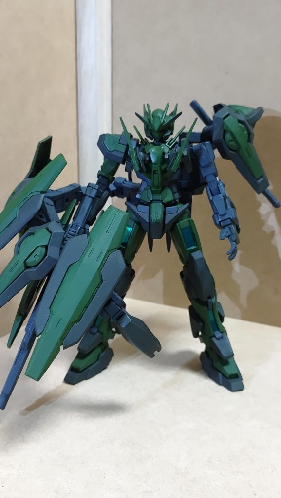 　正面からです　久しぶりの全塗装で塗装剥げが怖く、ポージング出来ません