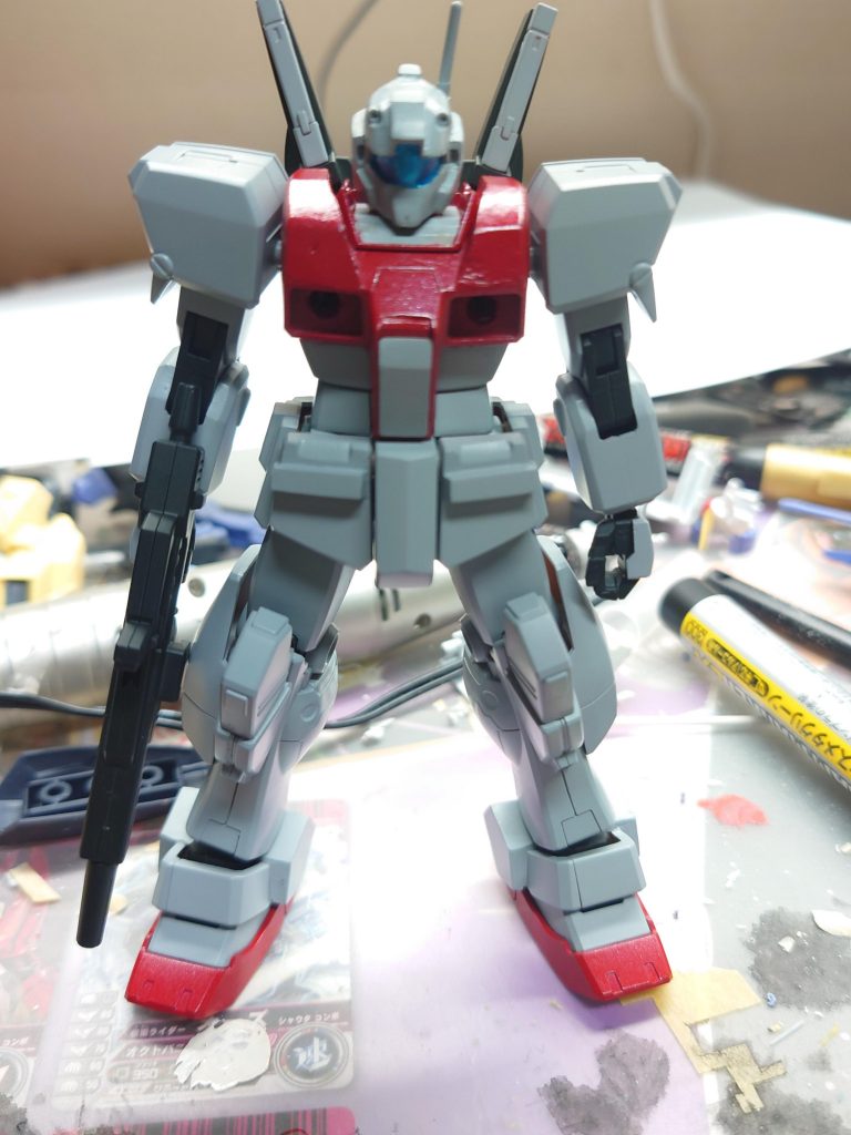 部分塗装前。手持ちのデカールが少なくなってきたので今回はほとんど貼らないことにしました。