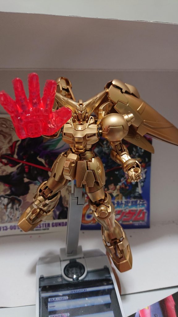 ダークネスフィンガー(ビックエフェクトパーツ)通常のダークネスフィンガーもかっこいいんですが大袈裟すぎるエフェクトパーツも存在感があり飾った時の見栄えがとても良いですね