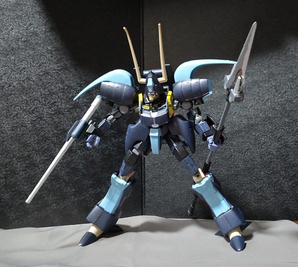 パワーランチャー+ロングスピアスパロボFとかだと、こういう装備で出陣してたのかな?