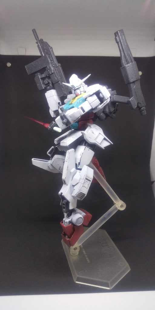 独裁者のポーズ。持ち手が足りなかったので反転になりました。