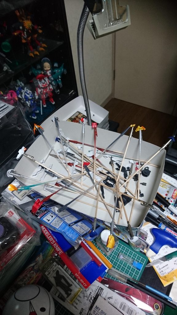 今回からパテ使用し初めました中々上手く出来なくてかなり荒くなってしまいました