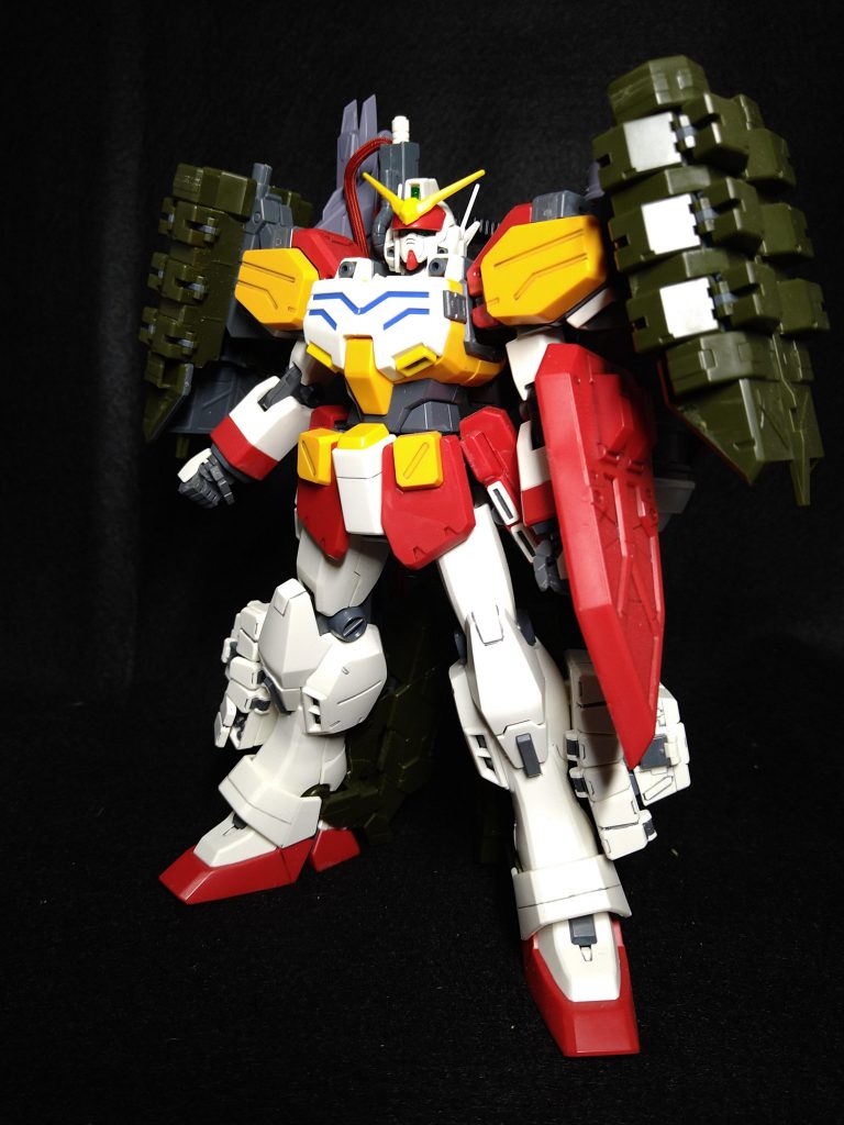 前面ヘビーアームズ　イーゲル装備型に更に大型ビームキャノン装備