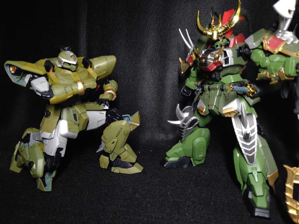 本機は殺駆頭・翠の部下の位置づけで、近接メインで追加武装を作成予定