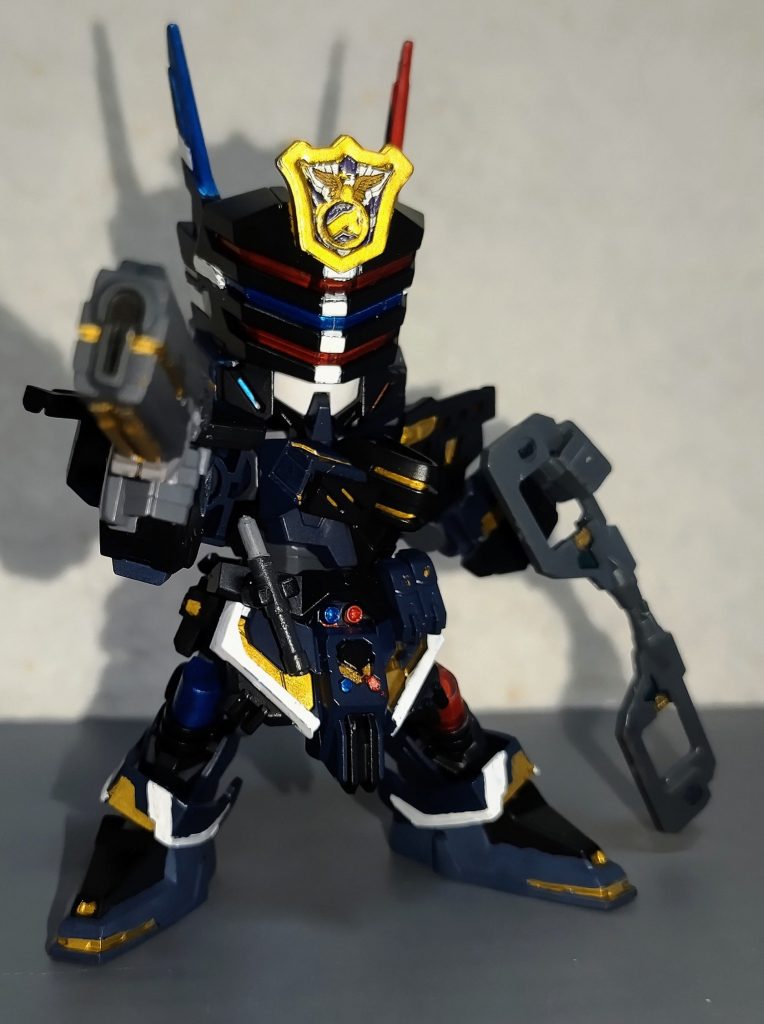 やはり肘が可動すると表情豊かなポージングが出来てイイですね。