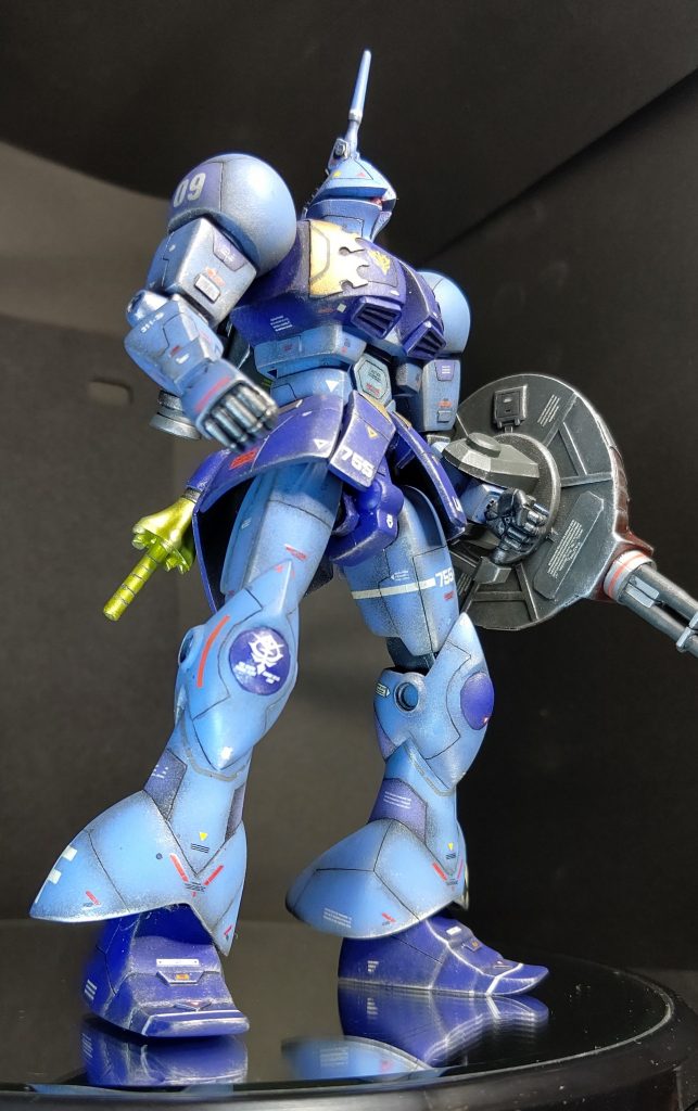 旧キット:ギャン   HG風プロポーション改修–8枚目/制作者:W@KA