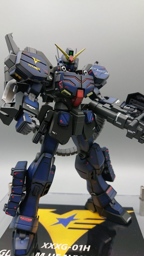 ガンダムヘビーアームズ EW ティターンズVer–2枚目/制作者：ばじーな