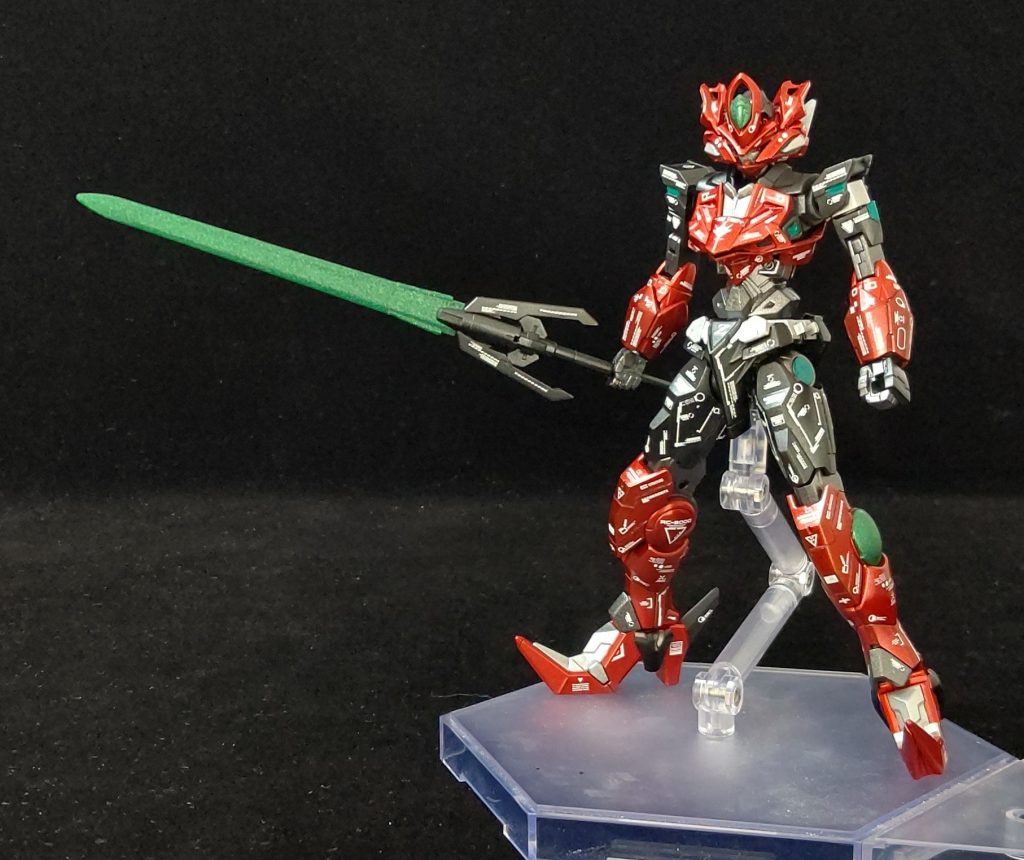 まずは正面です!今回使用したキッドはHGアストレイゴールドフレーム天ミナHGアルスコアガンダムHGロードアストレイダブルリベイクHGガンダムバルバトスルプスHGガンダム00クアンタ等です