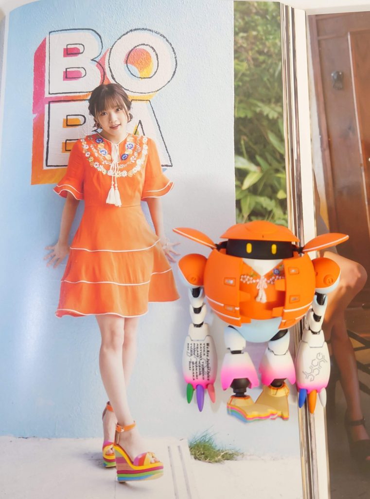 モチーフにしたのはコレ!稲場さんの写真集でいちばん好きなこのページのこれをやりたいがために製作したようなものです(//∇//)