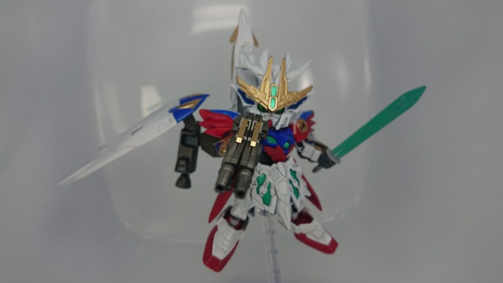 武装はバスターライフルと区別化をするために公孫瓚イージーエイトの剣を使用してます。