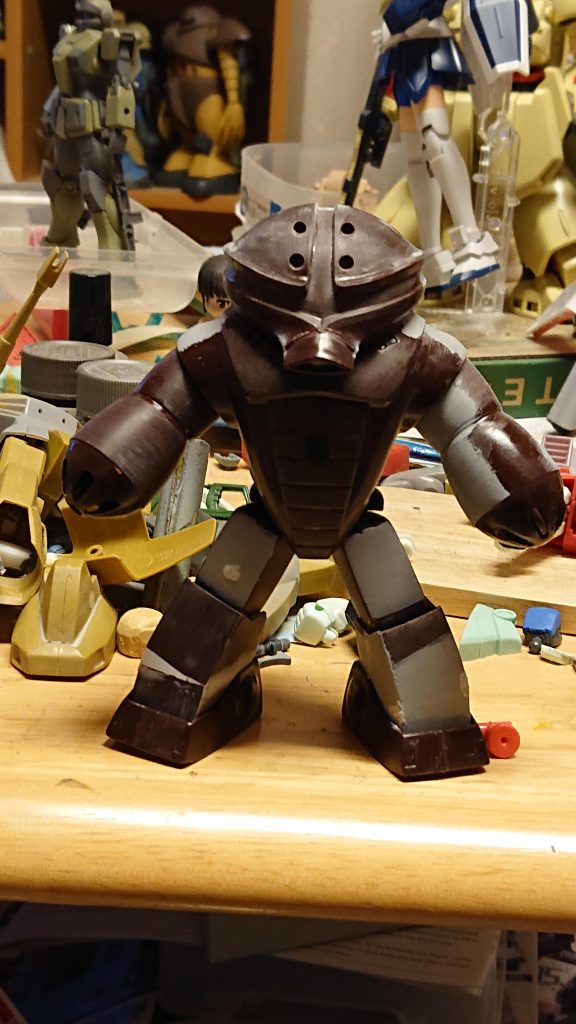 旧キット1/144アッガイ–2枚目/制作者：kazu828