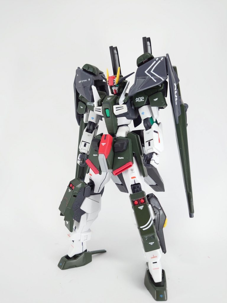 これにてケルディムガンダムリペアⅡの紹介を終わります。感のいい人だと分かるかもしれませんがMETAL BUILDデュナメスリペアⅢのオマージュとして作りました。