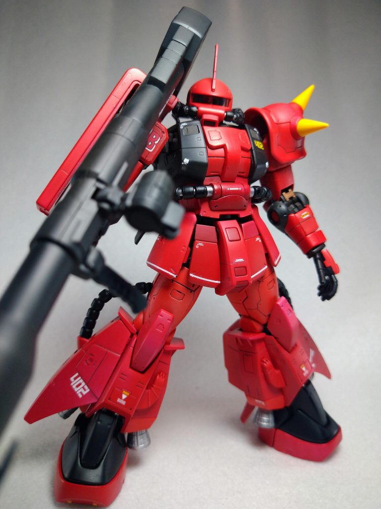 塗装後にスミ入れ、水転写デカール、つや消しコート。