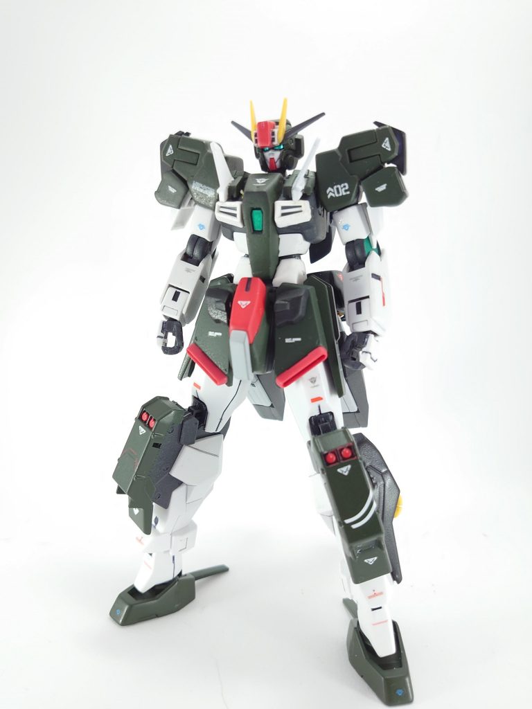 シールド未装備元のケルディムから色々変更しリペアと称しながらかなり変化したシルエットになった