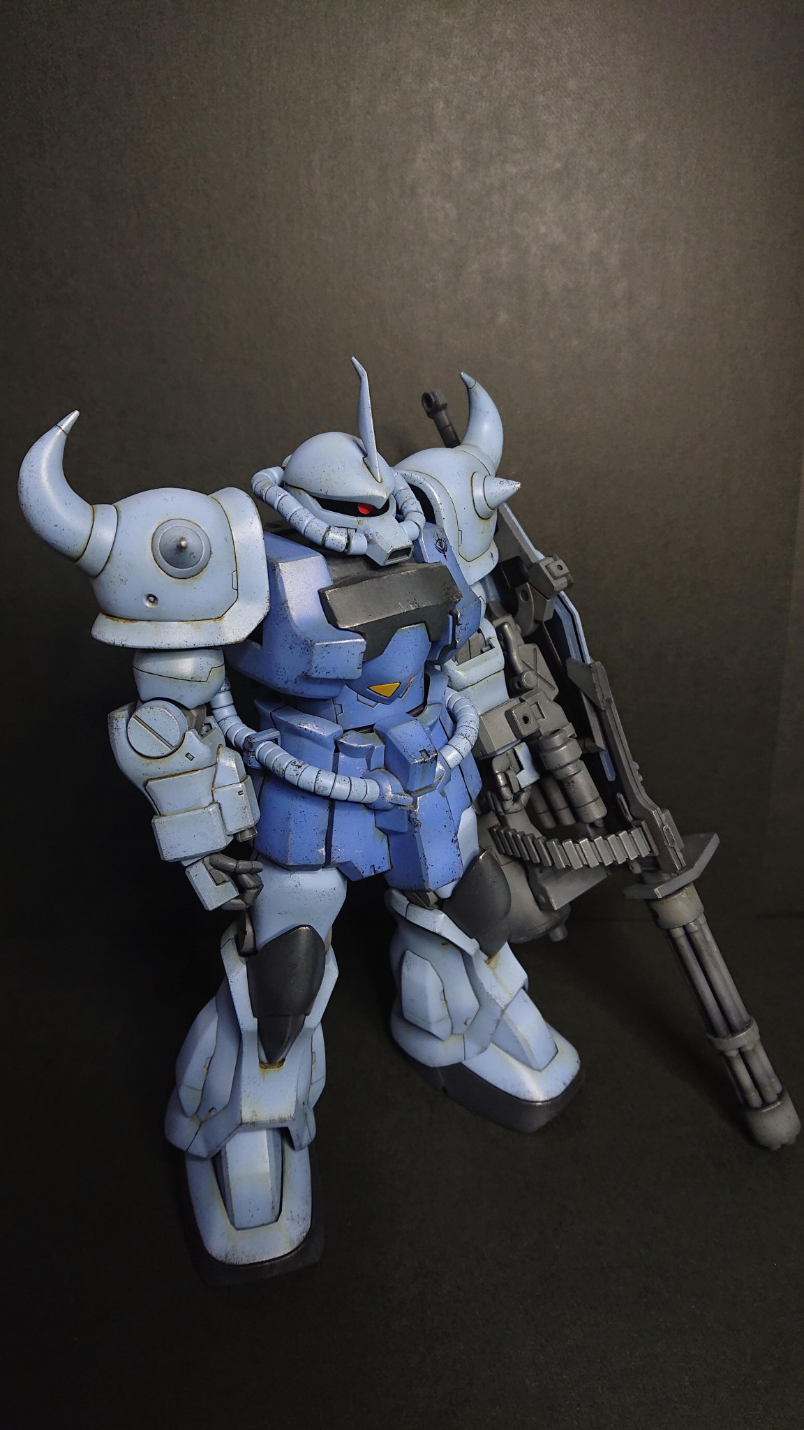 完成品 ガンプラ MG グフカスタム機動戦士ガンダム