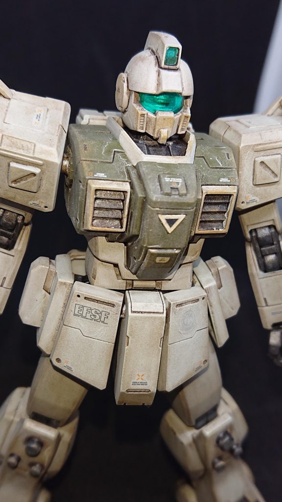 上半身中心にディテールアップしました。