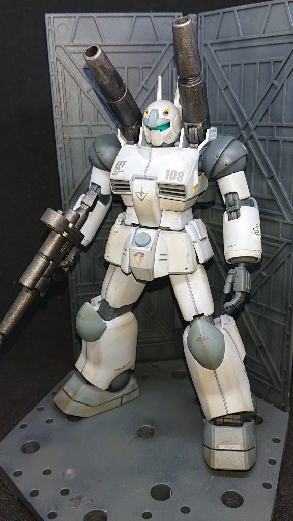 いつもの格納庫風。