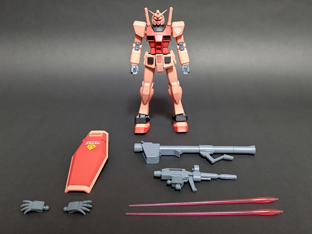 作ったものはキットのまま。