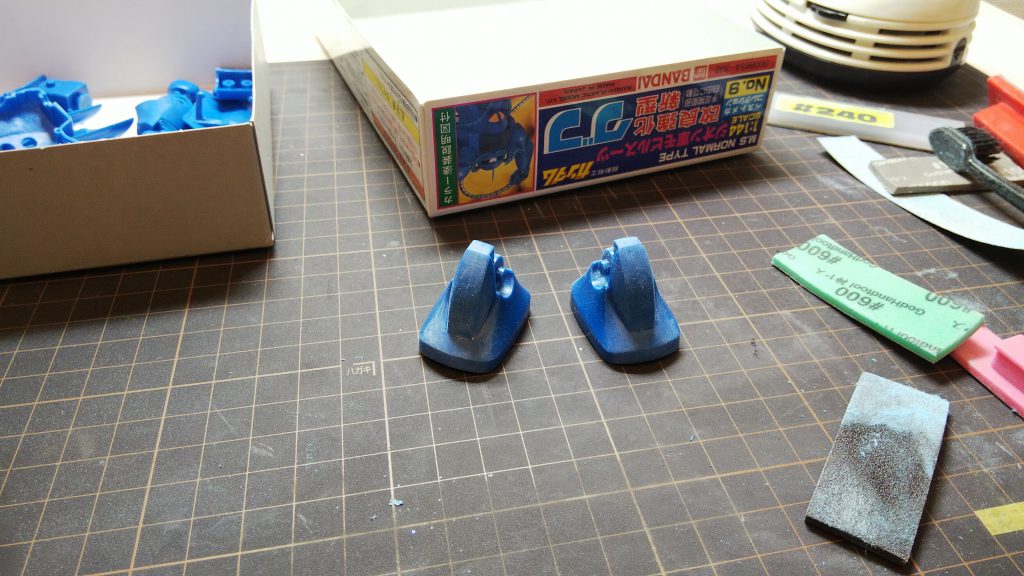 コンペのレギュレーションで合わせ目消しだけオッケー。その他改造はNGです。