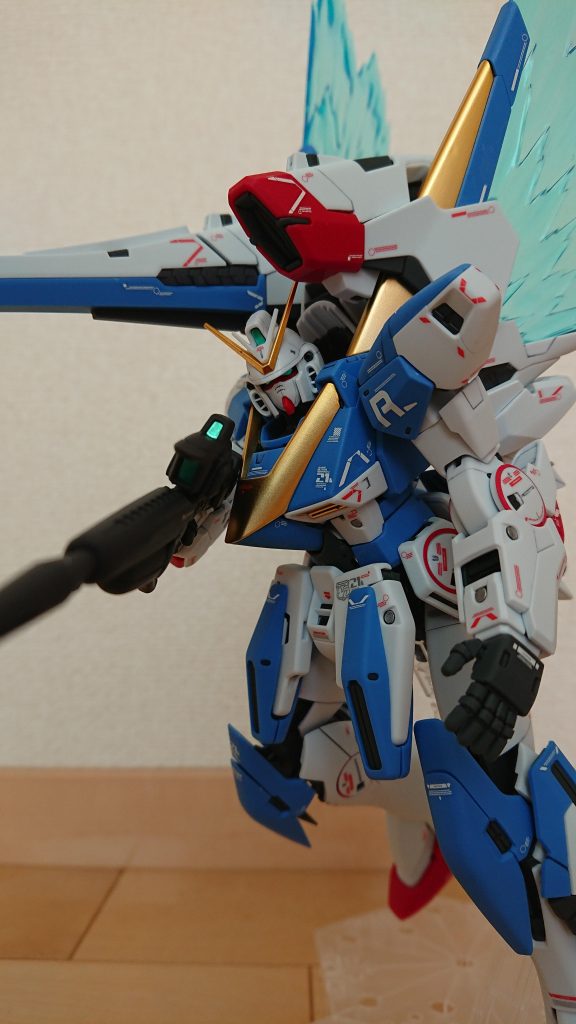 アサルト装備を外したV2バスター青いガンダムは大好きです！