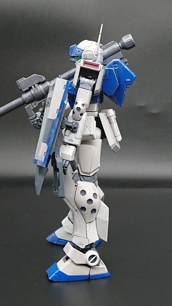 4作目　[ジムの日]MG 1/100   ジム・スナイパーⅡ ホワイトディンゴ仕様 全塗装 [プレミアムバンダイ]–3枚目/制作者：@kjyun_choroq