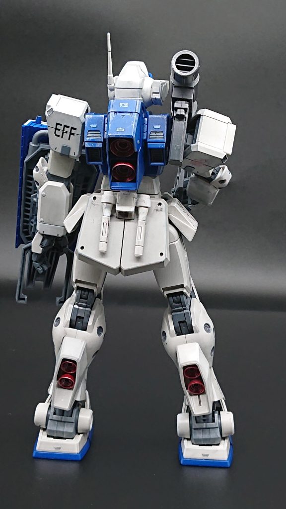 4作目　[ジムの日]MG 1/100   ジム・スナイパーⅡ ホワイトディンゴ仕様 全塗装 [プレミアムバンダイ]–4枚目/制作者：@kjyun_choroq