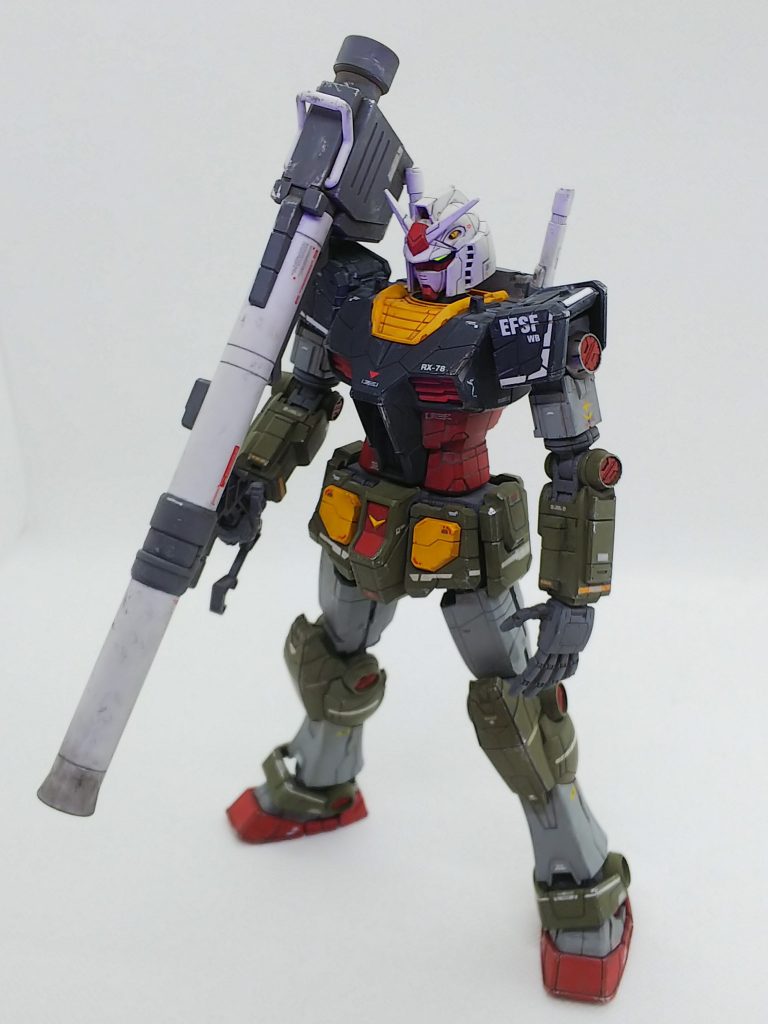 ガンダムバズーカはセンサー(スコープ?)なしのシンプルなのが好きです。