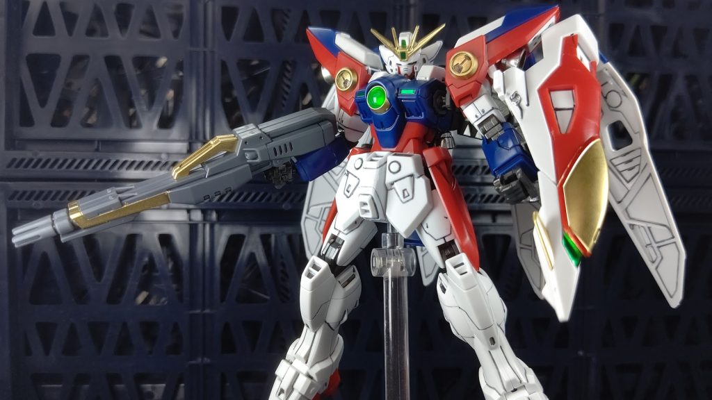 僕はウイングゼロのツインアイの下のラインを赤で塗るのが好きなんです!