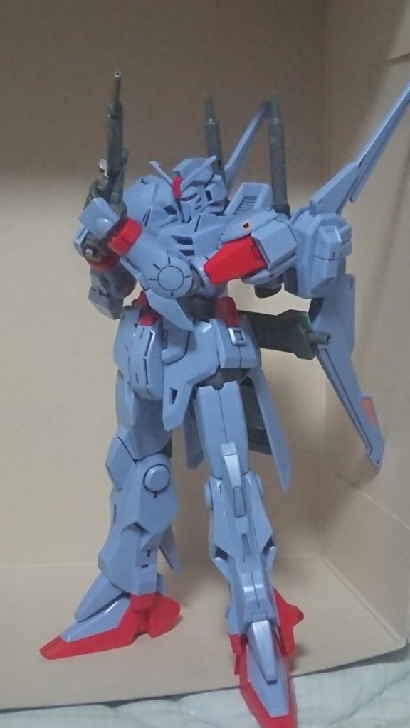 今回は素組のみで具合を見ました。今後どのように仕上げていくか楽しみです。