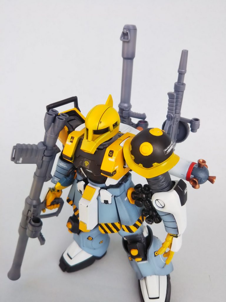 サンダーボルト版 ザク1–4枚目/制作者：@らいぷちひ