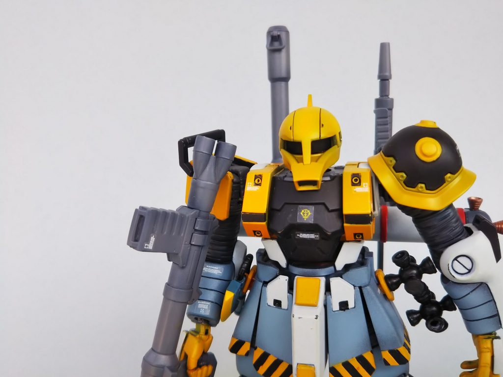 サンダーボルト版 ザク1–2枚目/制作者：@らいぷちひ