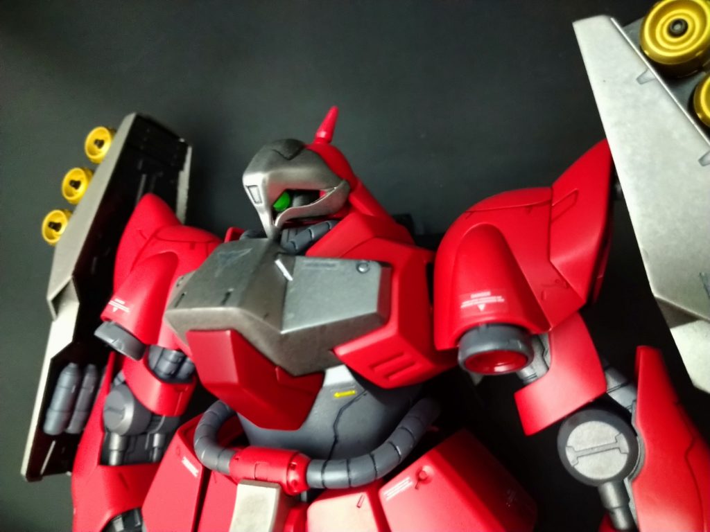 細部。グリーンのカメラアイが映えます。