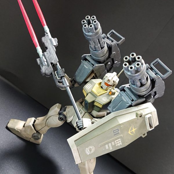 ジム改 (疑似ジムⅢユニコーンデザートカラー仕様)