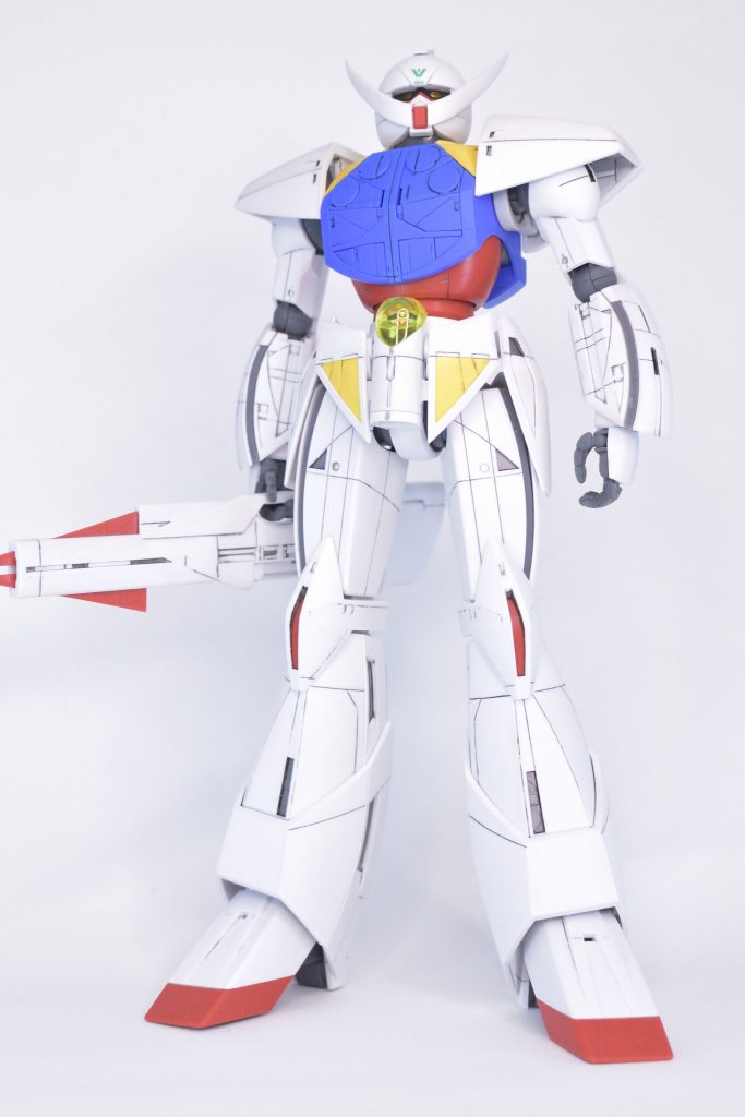 作ったのは1年程前、連休のステイホームってやつですね。リライズでガンプラ熱が高くなっていたのと、一昨年のシド・ミード氏逝去がきっかけだったと思います。