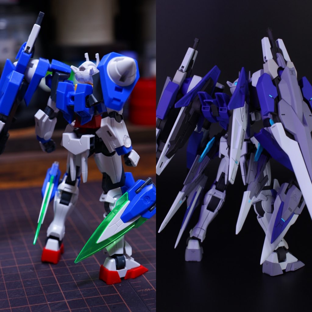 素組み比較です。