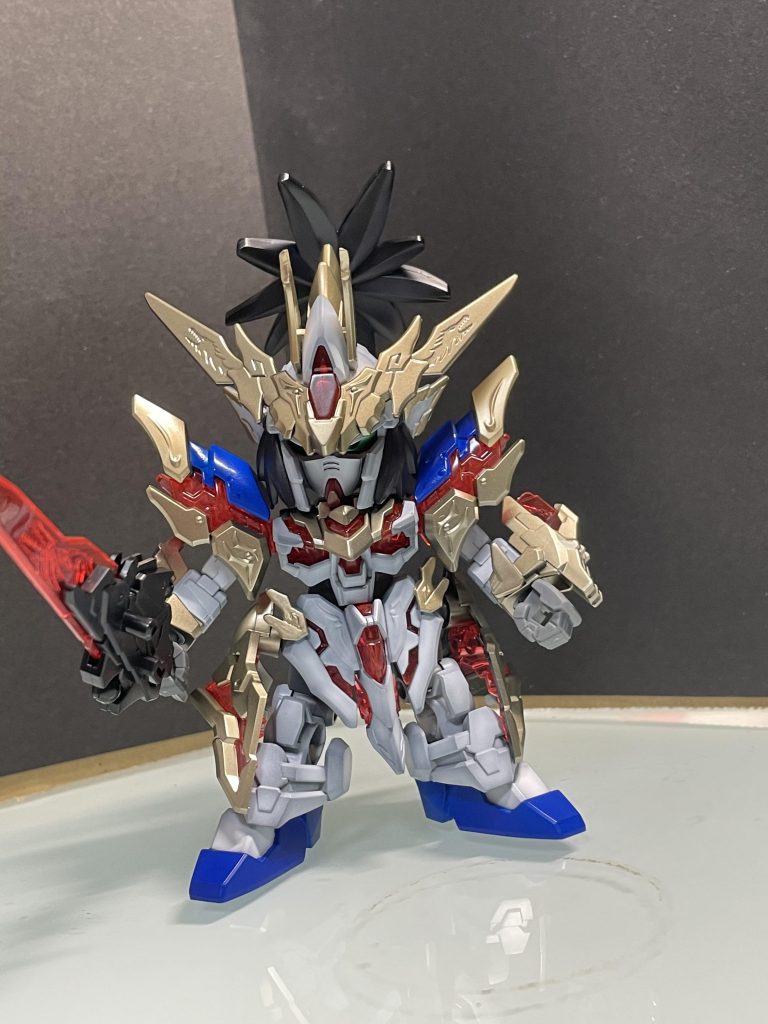 サクッと組んでサクッと塗っただけです。