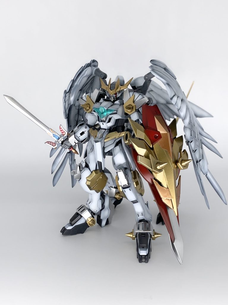 ジャスティスナイトの剣短いこれはボツにしようかと悩みましたがせっかくなので装備した。