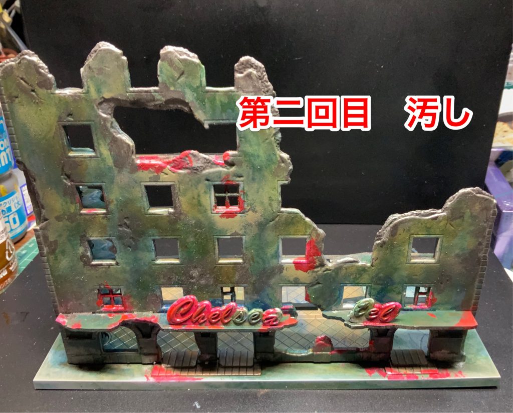 UV撮影も行うので蛍光塗料も使用しましたがちょっと多すぎましたʕʘ‿ʘʔ