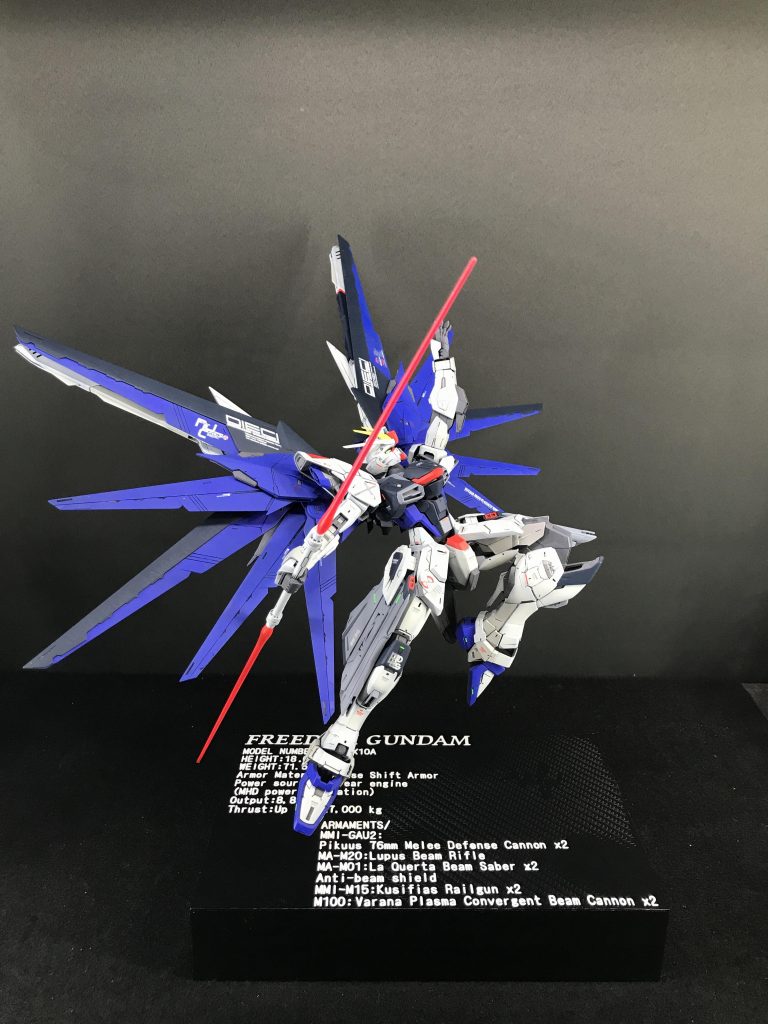 ベースはフリーダムのスペックをこれでもかと！