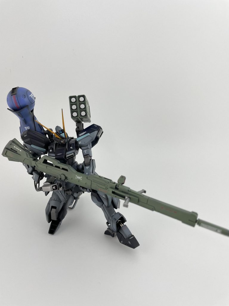 狙撃立膝がばっちり出来るのでポーズもキマリます。