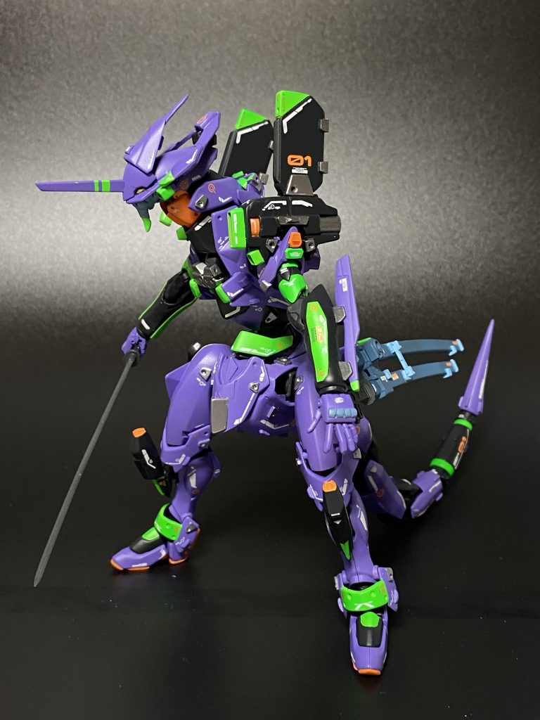 二式プログレッシブブレード、抜刀状態