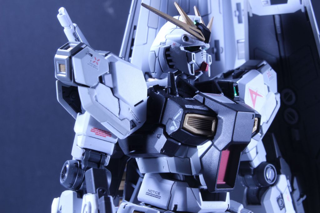 RG νガンダム HWS–8枚目/制作者：kuroxbane