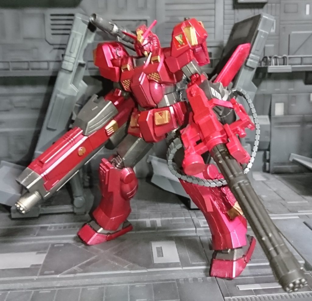 ガトリングがかぶるのでランチャーのほうはビームガトリングということで・・・