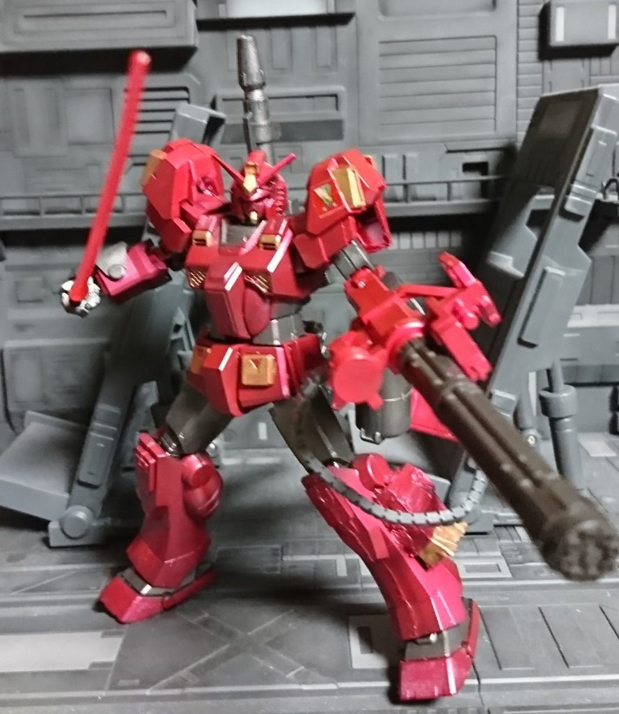 ヘビーガンダム高機動型(ジョニーライデン中佐機)–5枚目/制作者：アレス