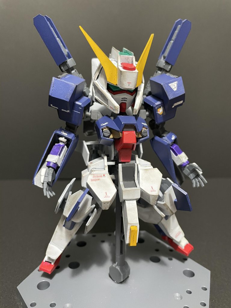 時間もかかり塗装もまだまだなのですが、気に入っていただければ幸いです。観覧ありがとうございました😊