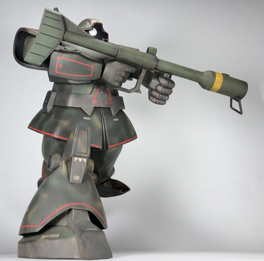 リアルタイプドム　旧キット1/100–4枚目/制作者：Ok-Ⅱ