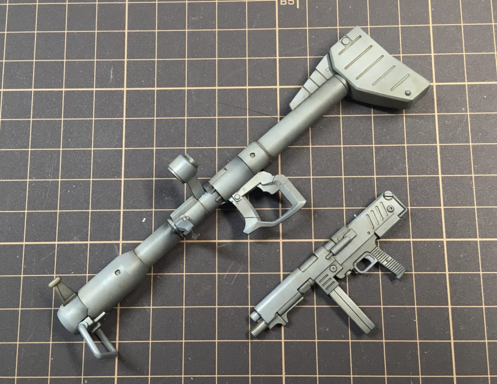 武器はキツめにモジュレーション塗装を施しました。