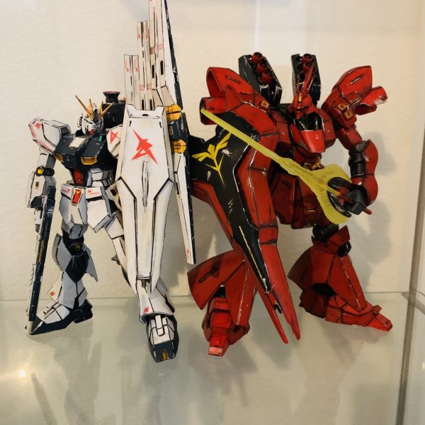 Amazon | HG 1/144 ガンダムベース限定 νガンダム vs サザビー