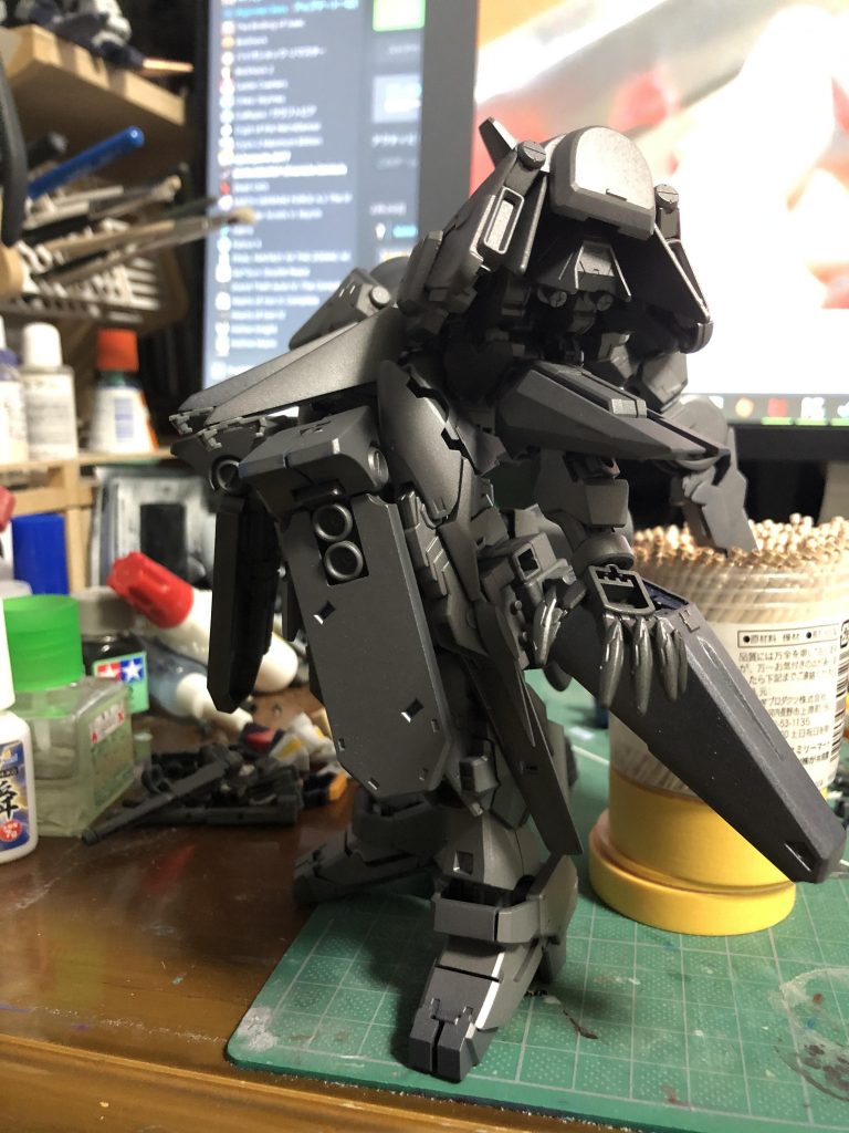 最後は塗装前の仮組み。ラストまで見て頂きありがとうございましたm(_ _)m