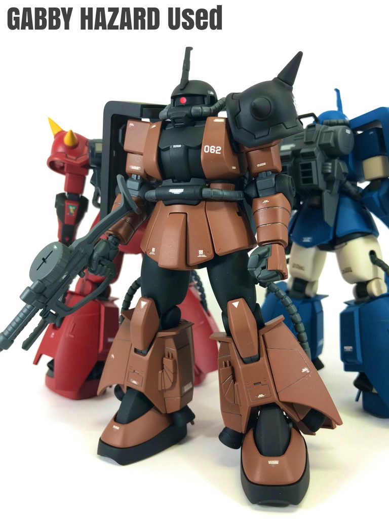 ギャビー・ハザード君の機体です。茶と黒のコントラストが良いですね〜